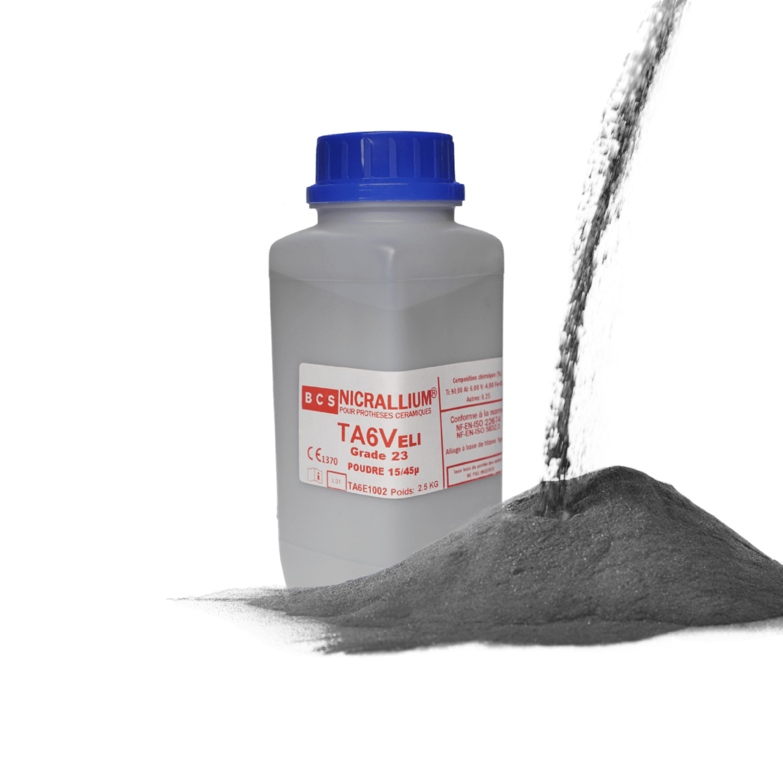 TA6V ELI Grade 23 (20–53 µm)