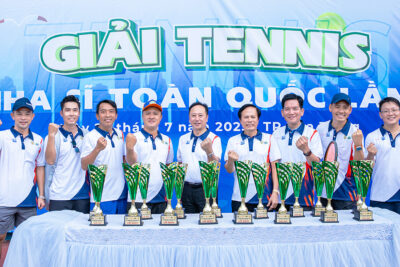 Hành Trình Đồng Hành Cùng Giải Tennis Nha Sĩ Toàn Quốc Lần I – 2025